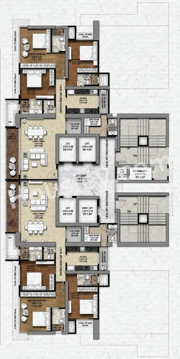 Moraj Opulence Floor Plan